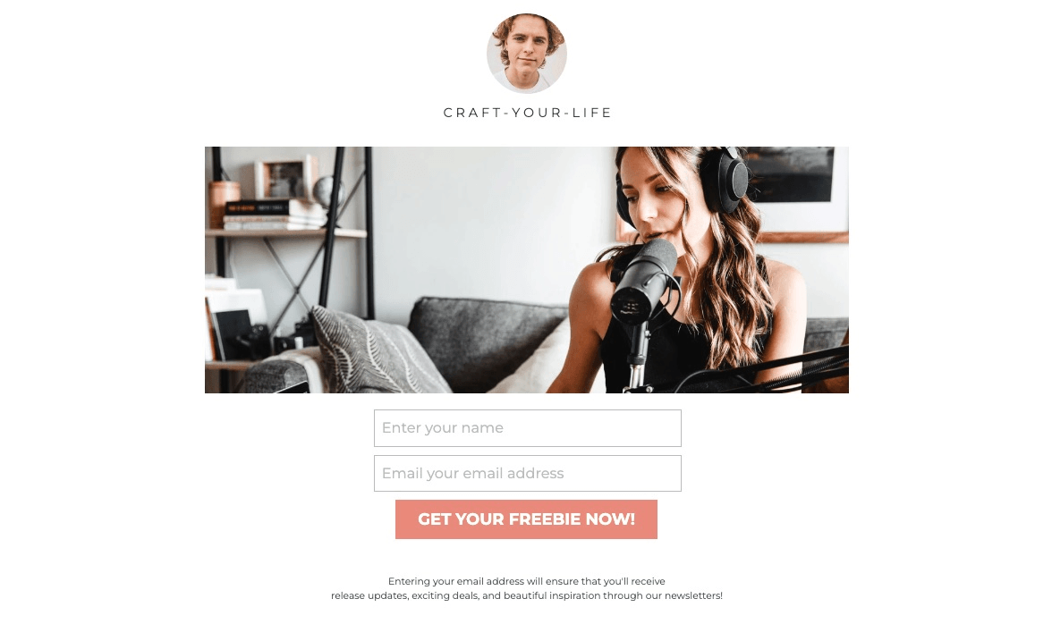 null Craft Your Life Template for Social Bookmarking